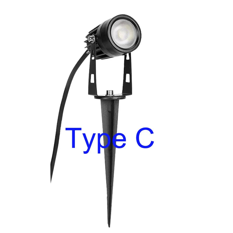 IP65 LED Lawn Lamp COB Light DC12V AC110V 220V Outdoor Waterproof IP65 Pathway Garden Spot Bulb 5W 3W Decor Landscape Light