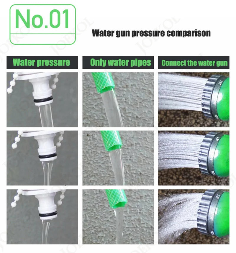 High Quality 25Ft-200Ft Flexible Expandable Hose Magic Garden Water Hose Eu Hose Plastic Hoses Pipe With Spray Gun To Watering
