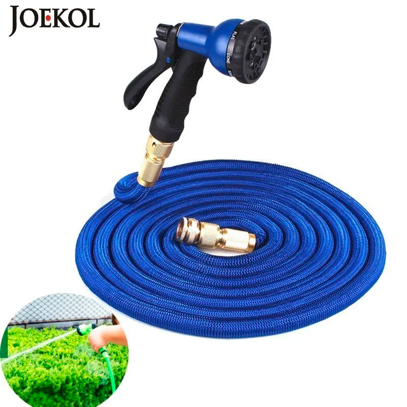 High Quality 25Ft-200Ft Flexible Expandable Hose Magic Garden Water Hose Eu Hose Plastic Hoses Pipe With Spray Gun To Watering