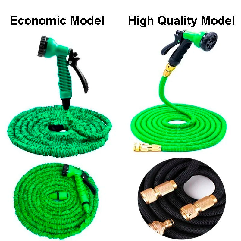 High Quality 25Ft-200Ft Flexible Expandable Hose Magic Garden Water Hose Eu Hose Plastic Hoses Pipe With Spray Gun To Watering