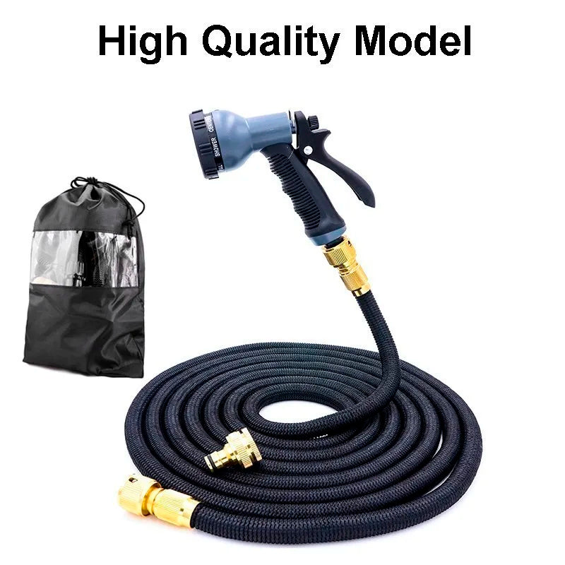 High Quality 25Ft-200Ft Flexible Expandable Hose Magic Garden Water Hose Eu Hose Plastic Hoses Pipe With Spray Gun To Watering