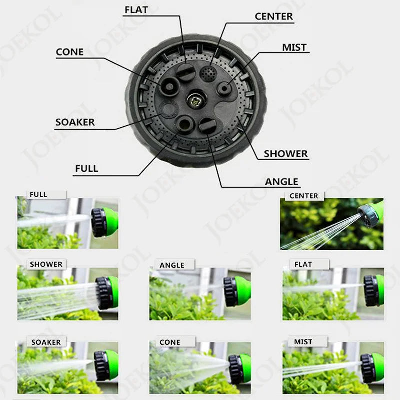 High Quality 25Ft-200Ft Flexible Expandable Hose Magic Garden Water Hose Eu Hose Plastic Hoses Pipe With Spray Gun To Watering