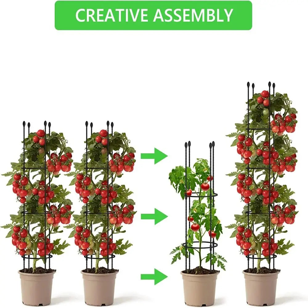 Stackable Garden Trellis Infinitely Spliceable Rose Trellis for Climbing Flowers Vegetable Indoor Outdoor