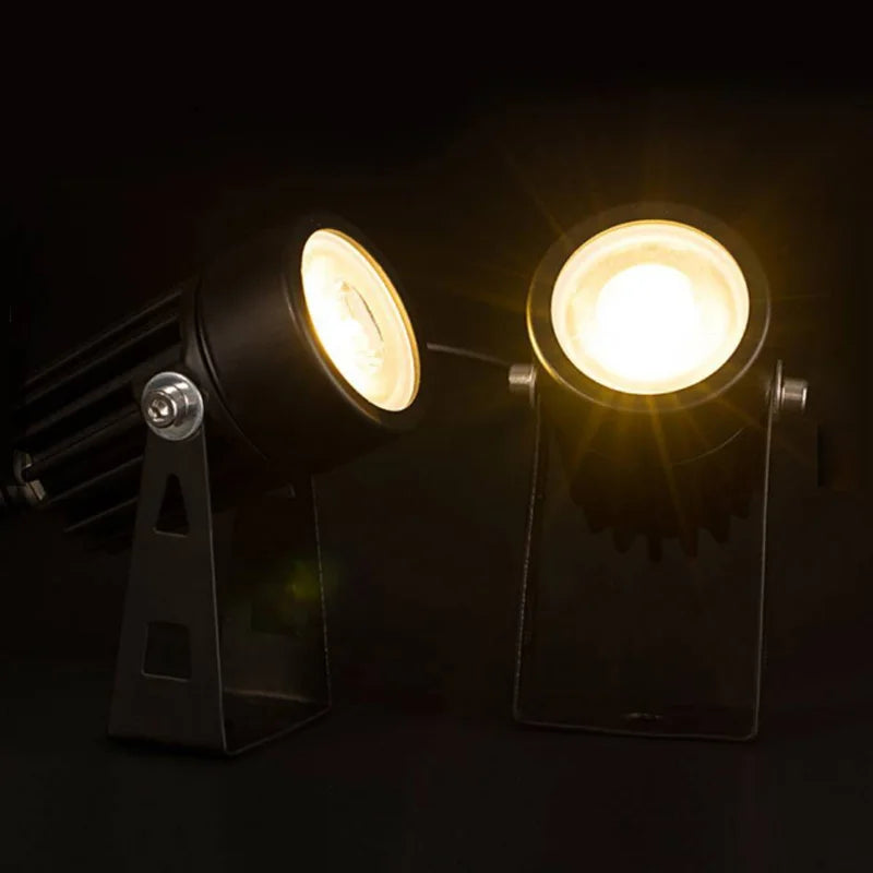 4PCS 1W 3W 5W 7W 10W LED Garden Lawn Lamp Outdoor LED Spike Light Waterproof Lighting Garden Path Spotlights AC 85-265V  DC12V