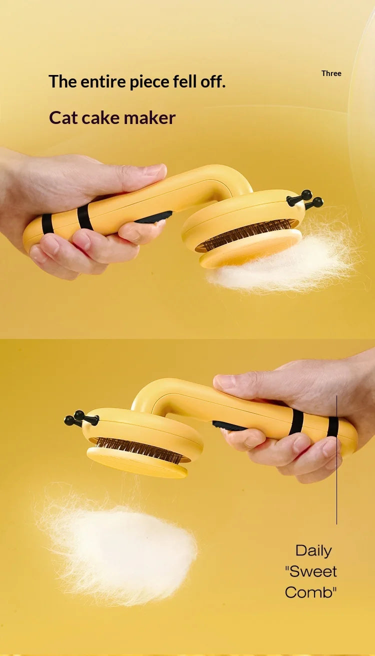 Dog Hair Remover Brush Long Hair Grooming Comb Pet Removes Hairs Cleaning Bath Brush