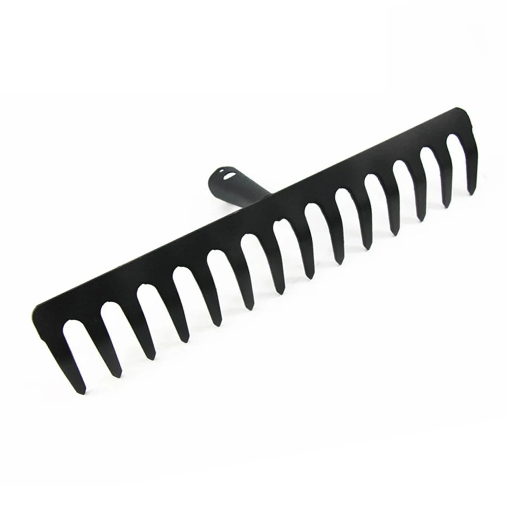 Farming Rake Stainless Steel Rake 14-Tooth Hay Deciduous Rake Pine Soil Rake Garden Gardening Tools Agricultural Farm Tools jardineria herramienta rastrillo jardin garden tools jardineria herramienta