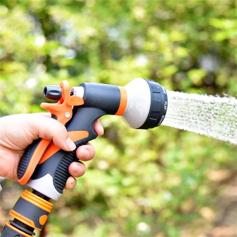 High Quality Flexible Expandable Garden Hose High Pressure Nozzle Long Rod Spray Cleaning Gun Car Washing Hose Garden Hose