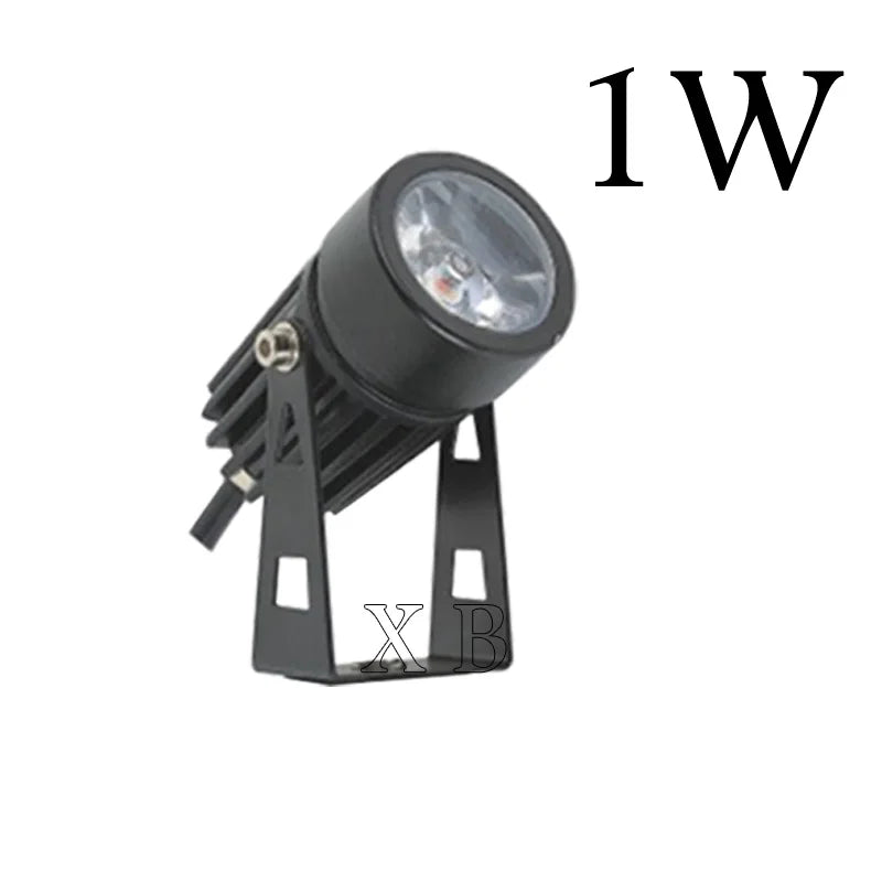 4PCS 1W 3W 5W 7W 10W LED Garden Lawn Lamp Outdoor LED Spike Light Waterproof Lighting Garden Path Spotlights AC 85-265V  DC12V