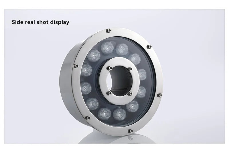 Fountain Light Colorful Underwater Light Waterfall Fountain LED Waterproof IP68 6W/9W/12W Swimming Pool Landscape Lamp 12V/24V