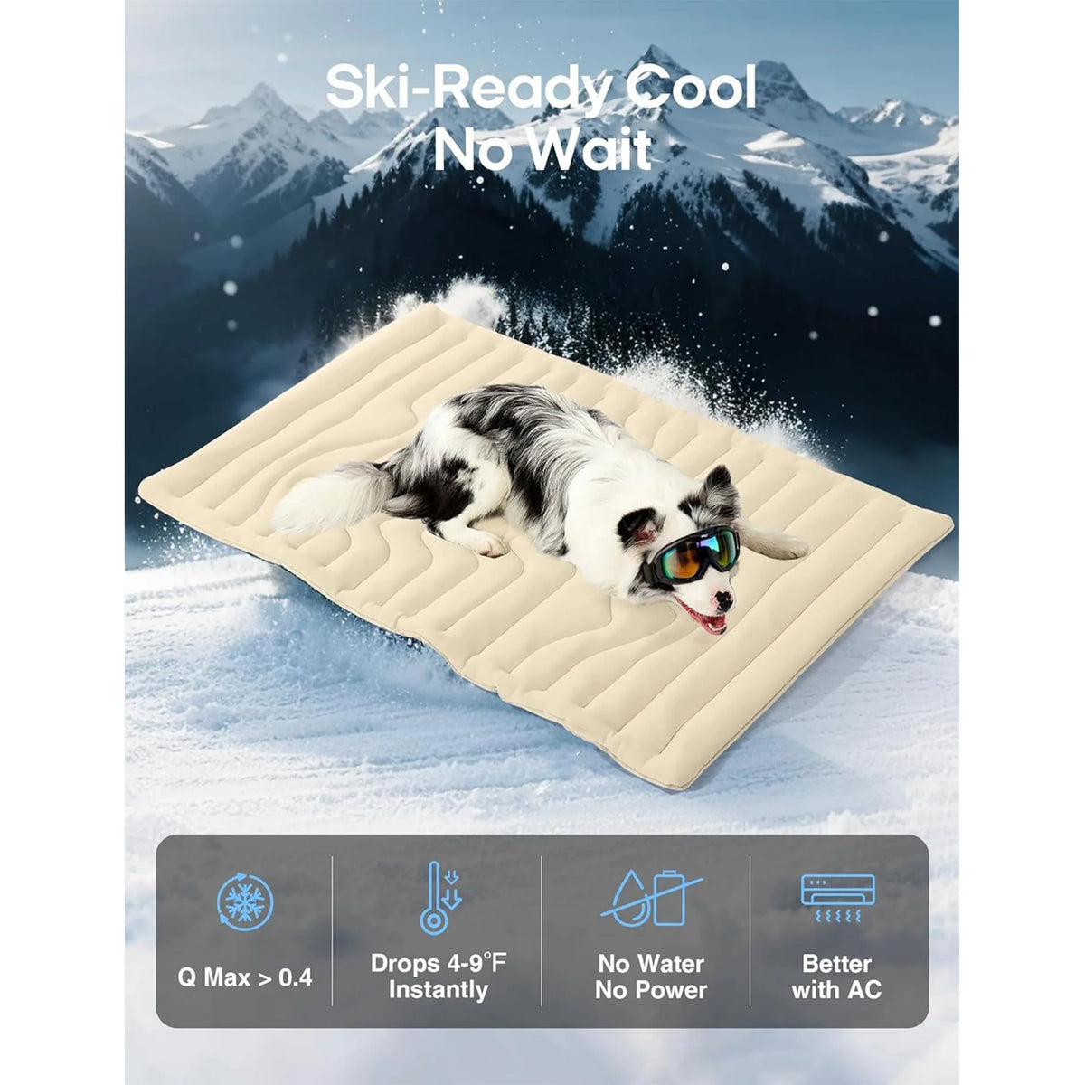 Dog Cooling Mat Summer Pet Cold Bed Extra Large For Small Big Dogs Pet Accessories Cat Durable Blanket Sofa Cat Ice Pad Blanket