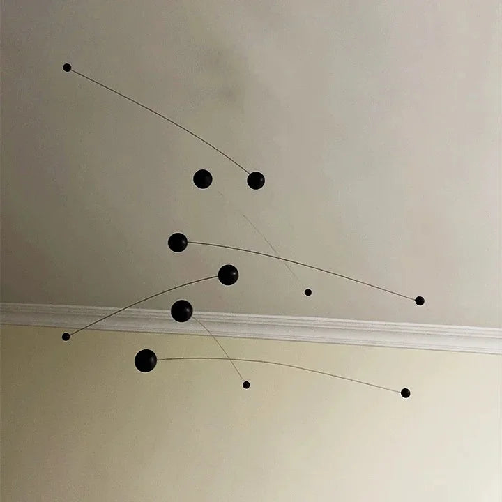 Minimalist Nordic Hanging Wind Chime Balance Ornament Creative Home Decor Handmade DIY Gift For Living Room Bedroom Office