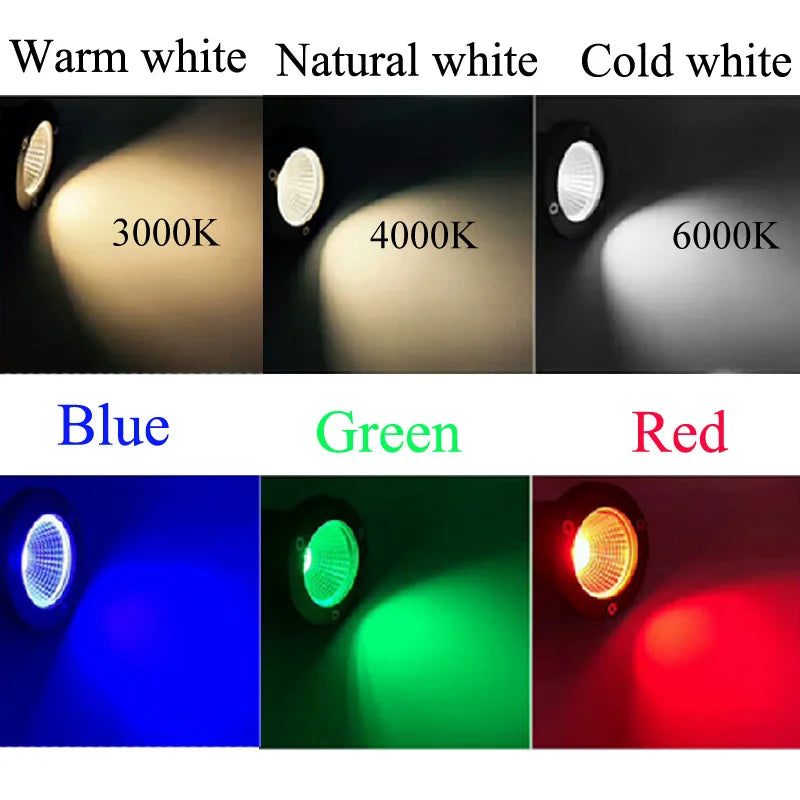4PCS 1W 3W 5W 7W 10W LED Garden Lawn Lamp Outdoor LED Spike Light Waterproof Lighting Garden Path Spotlights AC 85-265V  DC12V