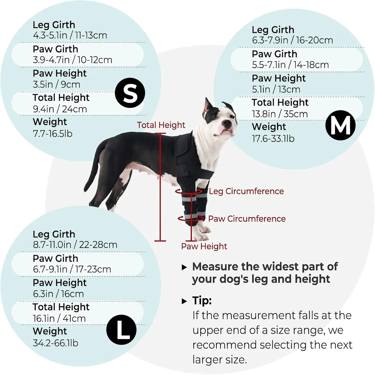 Dog Leg Brace for Front, Dogs Elbow Protector with Hook-Loop Fastening Elbow Brace for Joint Support Walking Assistance,Dropship