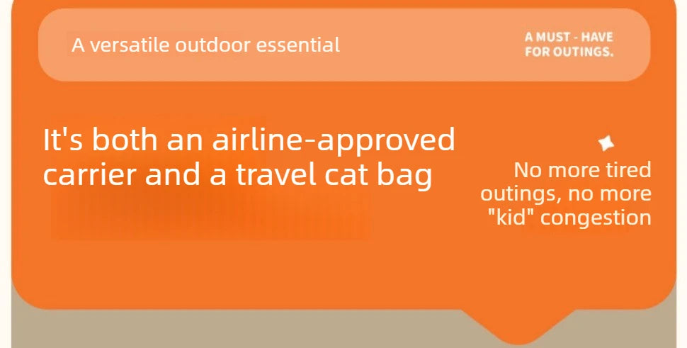 Portable Cat Carrier Pet Airline Crat Foldable Cat Kennel Dog Suitcase Outdoor Car Carry Box Dog Crate for Small Dog Pet Carrier