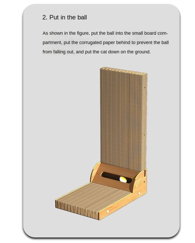 New Style Cat Scratcher Cat Scraper Detachable Wooden Scratching Post for Cats Training Grinding Claw Toys Furniture Protector