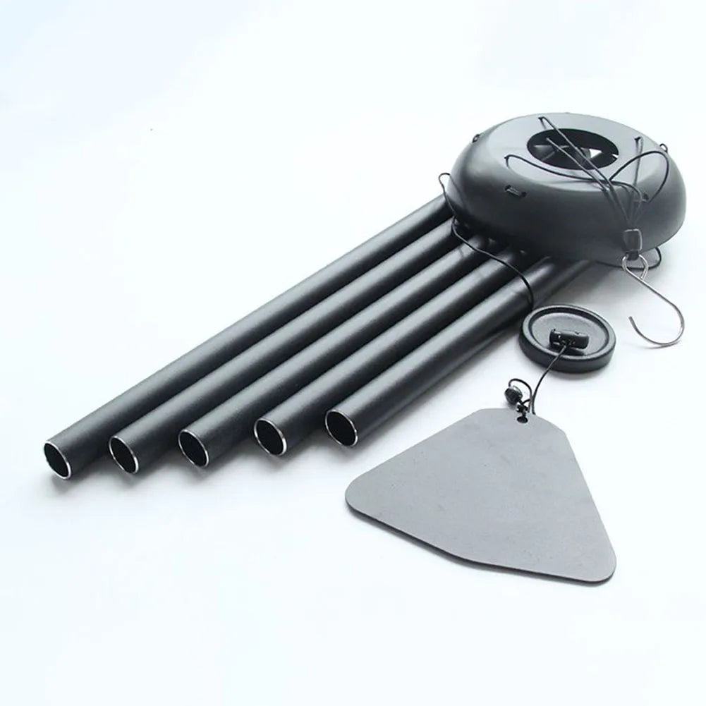 36in Aluminum Wind Chimes Tubes Outdoor Large Dark Toned Wind Chimes Adjustable For Outside Home Wedding Party Decoration Gifts