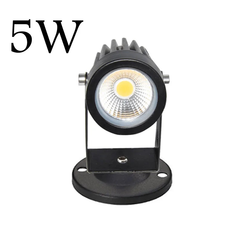 4PCS 1W 3W 5W 7W 10W LED Garden Lawn Lamp Outdoor LED Spike Light Waterproof Lighting Garden Path Spotlights AC 85-265V  DC12V