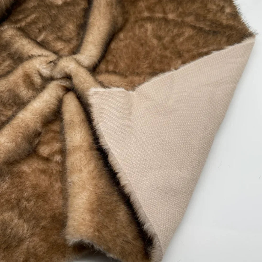1.2cm Long Imitation Rabbit Fur Fur Plush Fabric for Sofa Carpet Doll Clothing Soft Decoration Cloth Diy Sewing Material