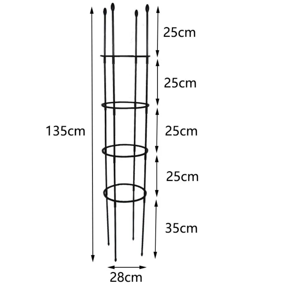 Stackable Garden Trellis Infinitely Spliceable Rose Trellis for Climbing Flowers Vegetable Indoor Outdoor