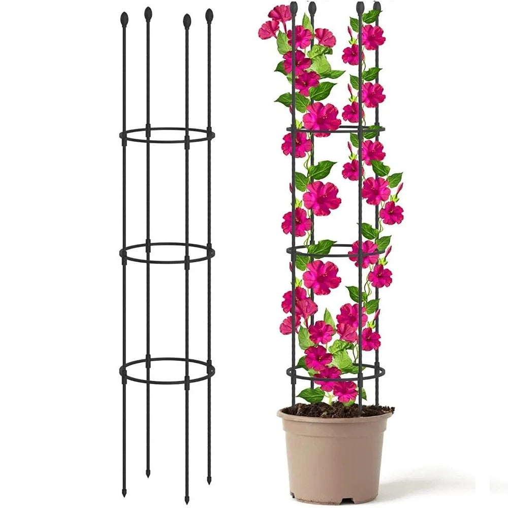 Stackable Garden Trellis Infinitely Spliceable Rose Trellis for Climbing Flowers Vegetable Indoor Outdoor