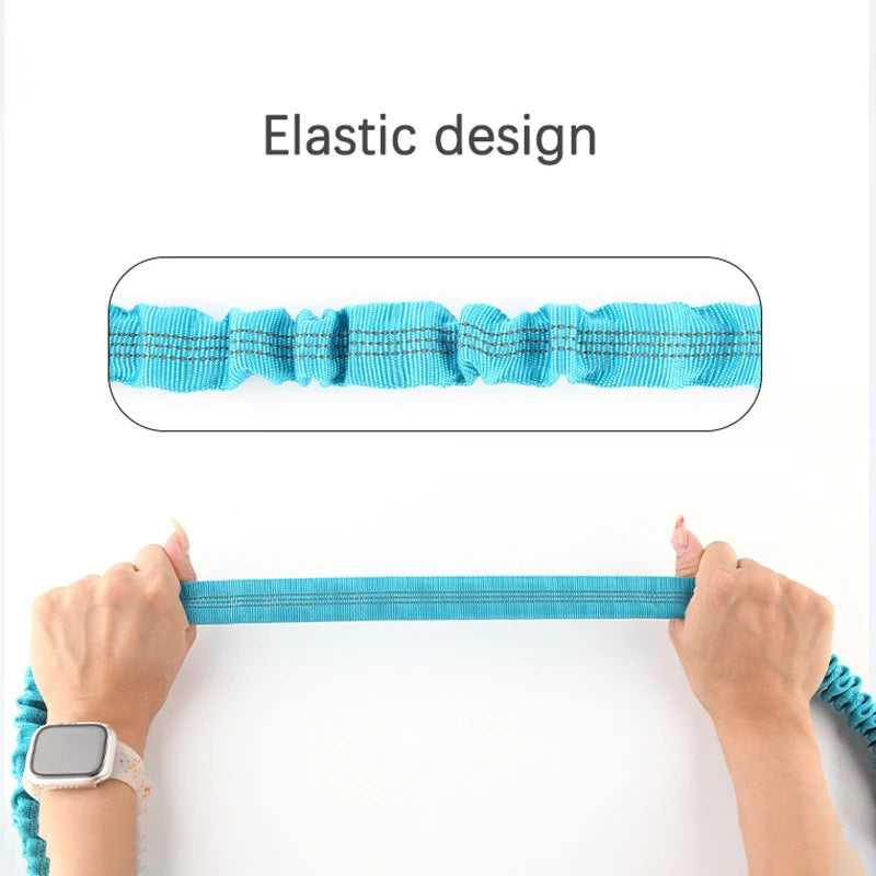High Elasticity Double Handle Dog Tactical Leash Explosion-proof No Tangle Outdoor Training Walking Nylon Dog Leashes Dogs Items