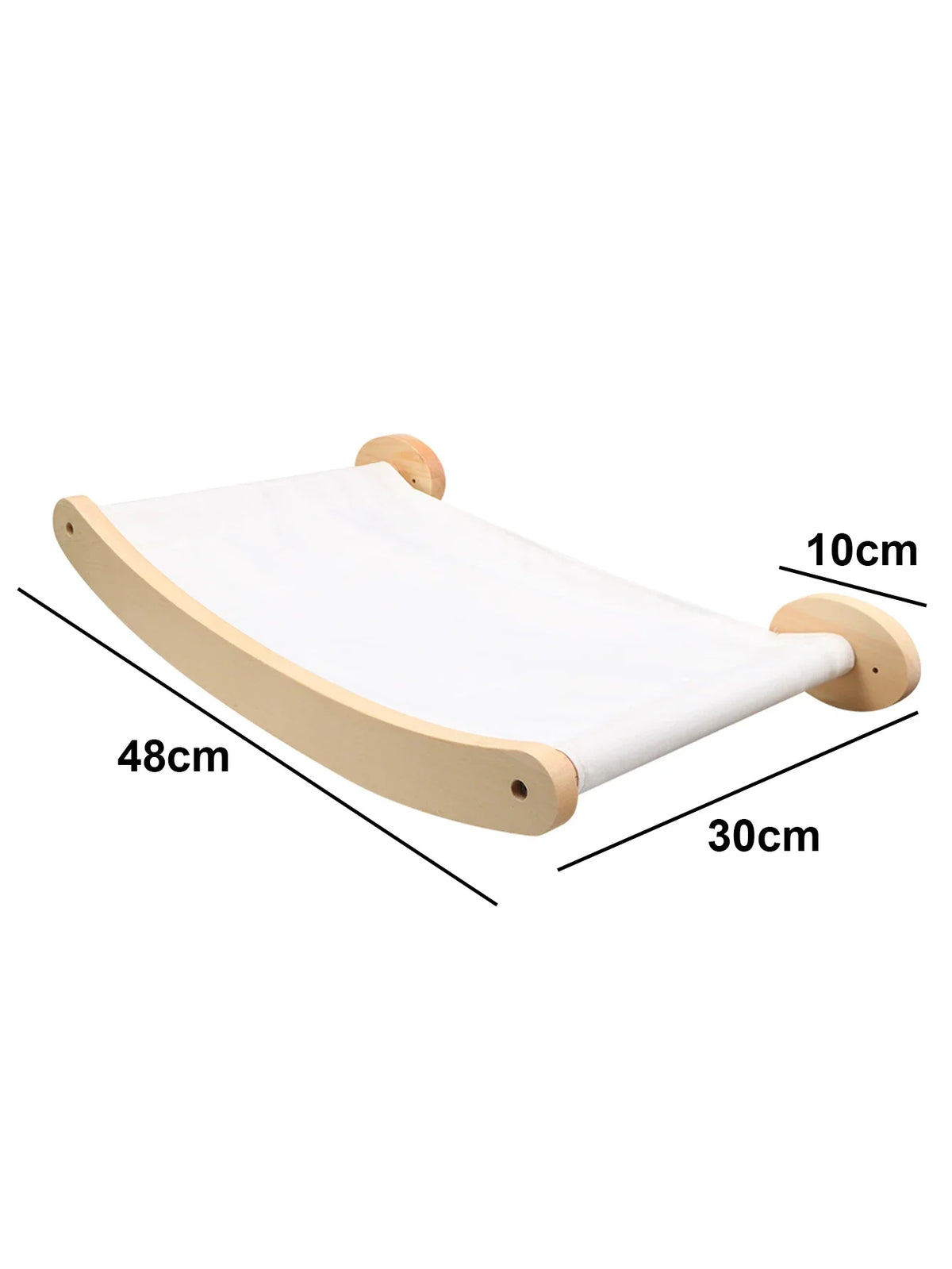 Cat Climbing Shelves Wall Mounted Cat Tree Wooden Furniture Scratcher Jumping Platform Rope Ladder Cat Sleeping and Playing