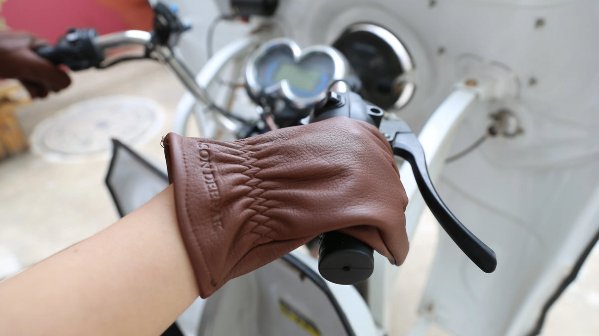 Leather Working Gloves for Gardening,Thornproof Gardening Gloves for Men and Women,Heavy Duty Leather Work Gloves Men