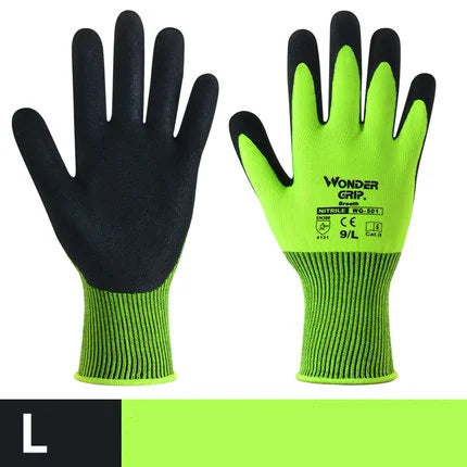 Garden Gloves Gardening Nitrile Rubber Gloves Quick Easy To Dig and Plant for Digging Planting Garden Tools Drop Ship