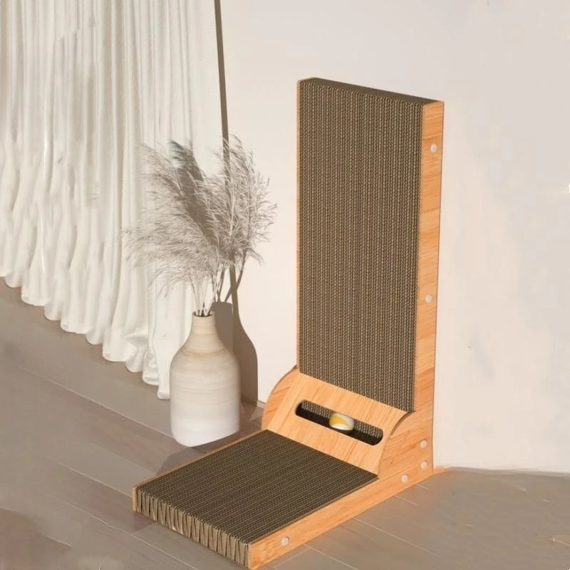 New Style Cat Scratcher Cat Scraper Detachable Wooden Scratching Post for Cats Training Grinding Claw Toys Furniture Protector