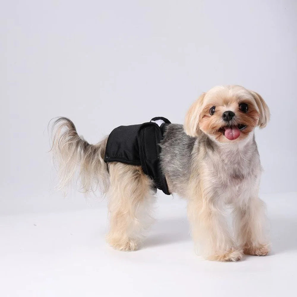 Washable Female Dogs Shorts Adjustable & No Leak Comfortable Dog Period Panties Doggies Puppy Underwear for Small and Large Dogs