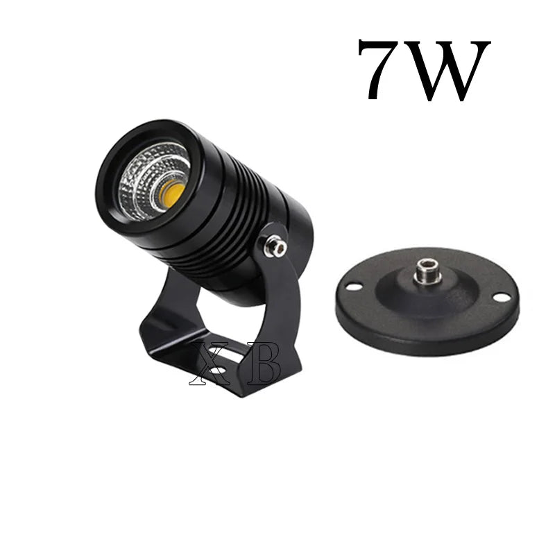 4PCS 1W 3W 5W 7W 10W LED Garden Lawn Lamp Outdoor LED Spike Light Waterproof Lighting Garden Path Spotlights AC 85-265V  DC12V