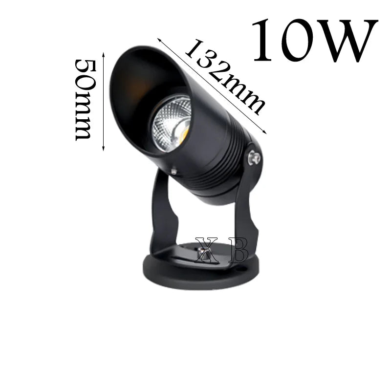 4PCS 1W 3W 5W 7W 10W LED Garden Lawn Lamp Outdoor LED Spike Light Waterproof Lighting Garden Path Spotlights AC 85-265V  DC12V