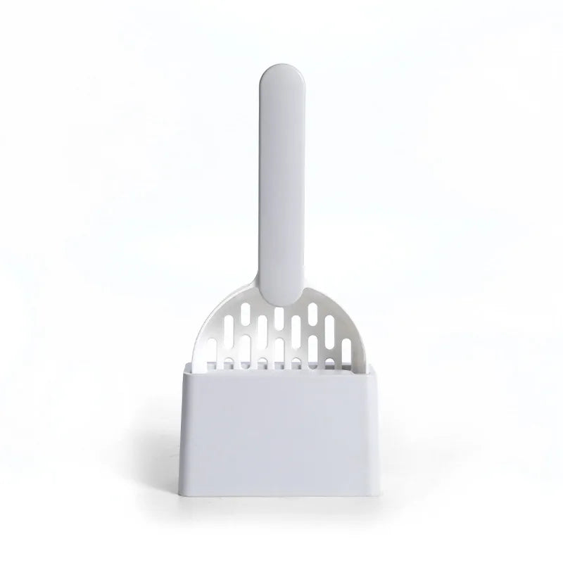 Pet litter scoop set specialized cat litter filter matching base fine hole cat scoop cleaning pet supplies