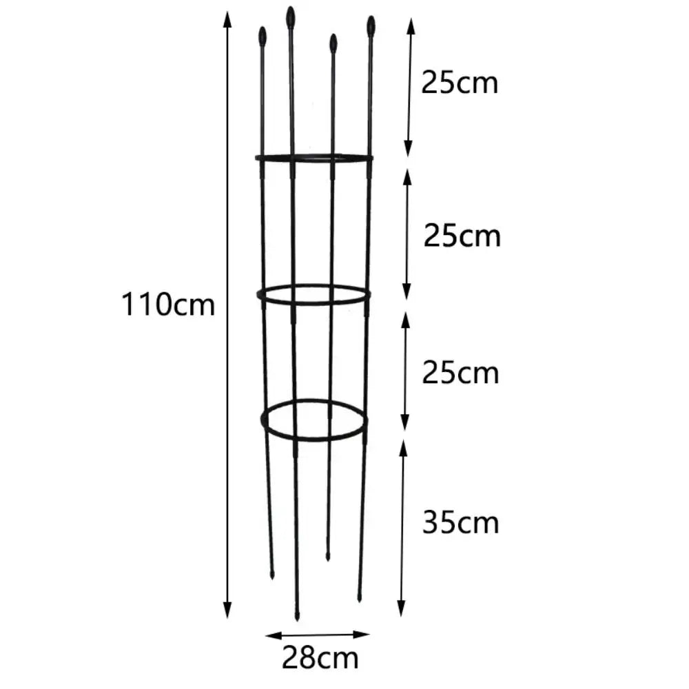 Stackable Garden Trellis Infinitely Spliceable Rose Trellis for Climbing Flowers Vegetable Indoor Outdoor