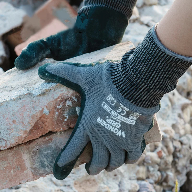 Garden Gloves Gardening Nitrile Rubber Gloves Quick Easy To Dig and Plant for Digging Planting Garden Tools Drop Ship