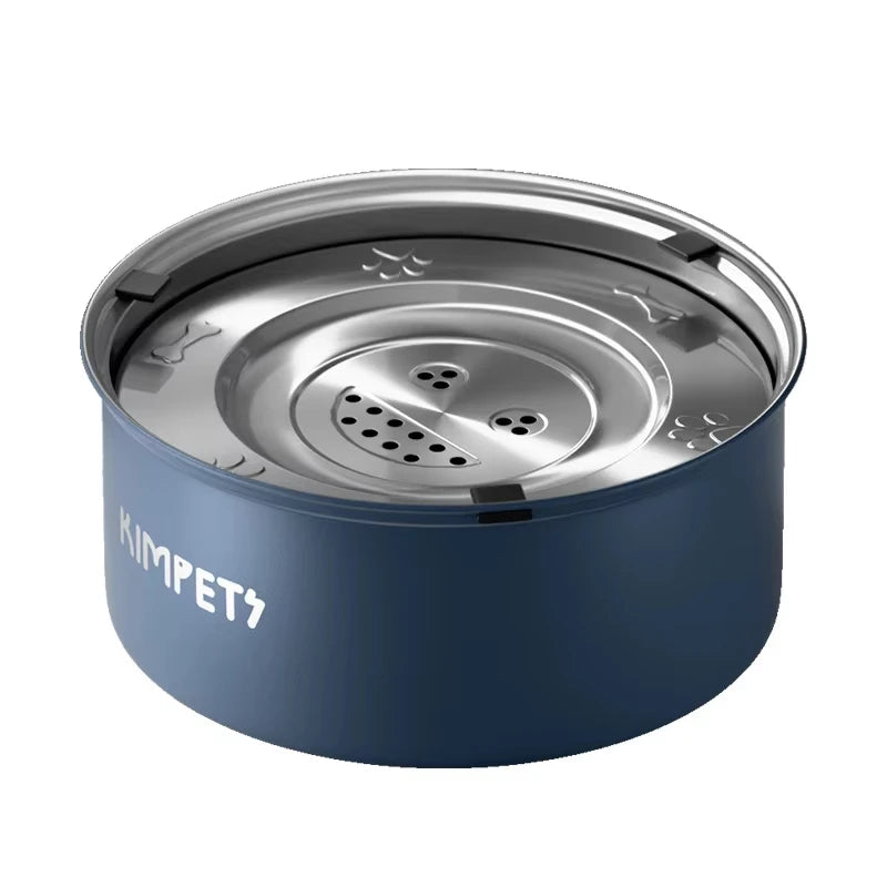 Stainless Steel Dog  Anti-tip Large Capacity Pet  Dog Rice BowL Dog Water Cat  Easy To Clean Slow Food