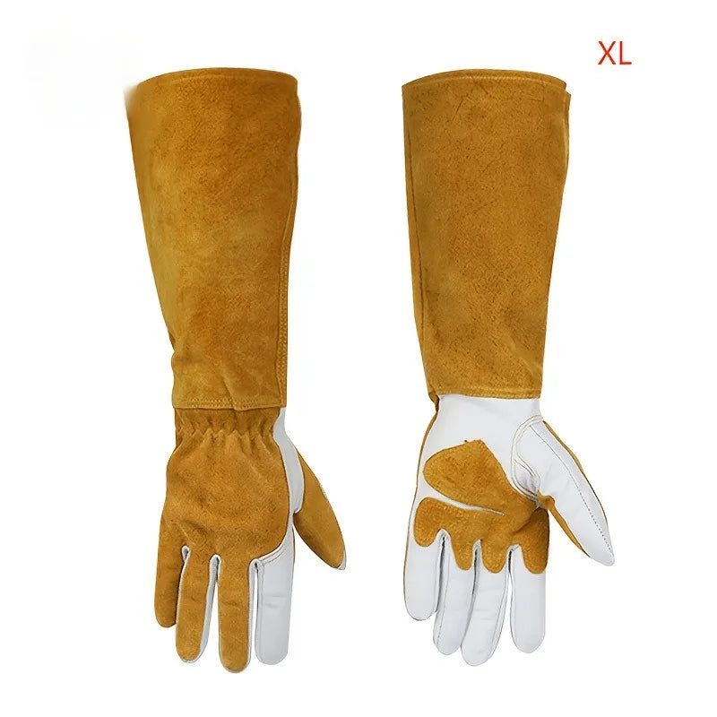 1 Pair of Durable Unisex Gardening Gloves, Reinforced Puncture-Resistant, Comfortable and Breathable, Suitable for Garden Pruning, Plant Care, Weeding, Farming, Outdoor Camping, and Everyday Garden Work. Available in Multiple