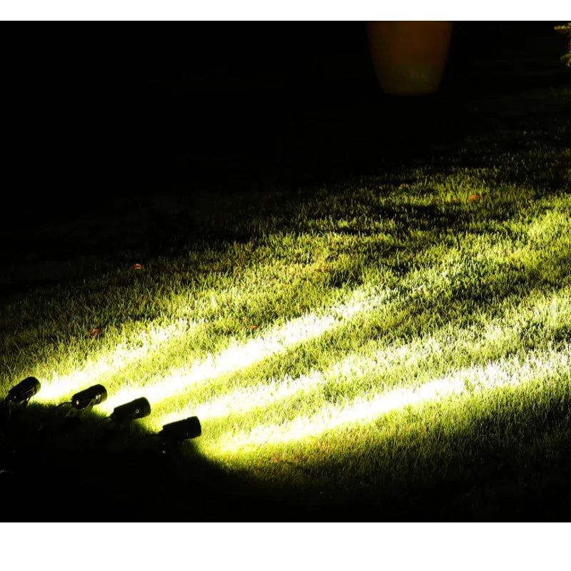 4PCS 1W 3W 5W 7W 10W LED Garden Lawn Lamp Outdoor LED Spike Light Waterproof Lighting Garden Path Spotlights AC 85-265V  DC12V