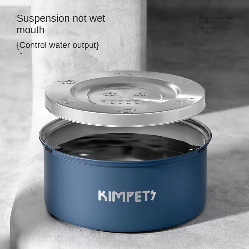 Stainless Steel Dog  Anti-tip Large Capacity Pet  Dog Rice BowL Dog Water Cat  Easy To Clean Slow Food