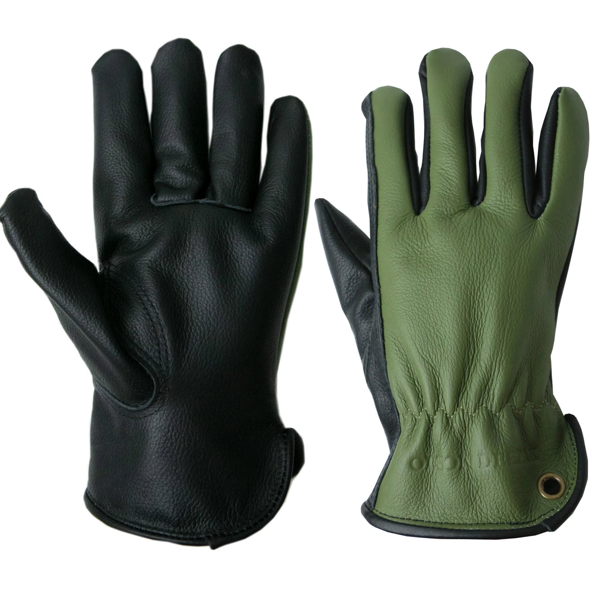 Leather Working Gloves for Gardening,Thornproof Gardening Gloves for Men and Women,Heavy Duty Leather Work Gloves Men