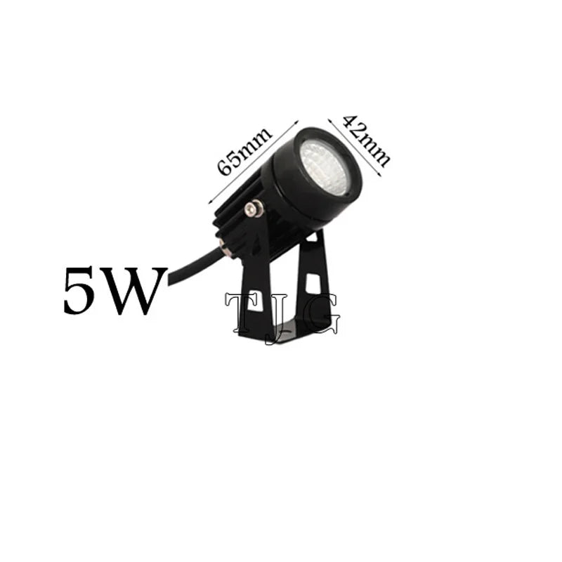Dimmable Waterproof Landscape led Lawn light 12V 110V 220V Landscape Spot Light IP65 outdoor led light 3W 5W 7W 10W garden lamp