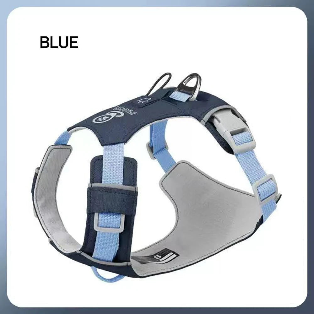 Pet Dog Harness Light Weight Reflective Dog Cat Chest Strap Belt  No Pull Soft Harness Vest Adjustable Outdoor Pets Harness